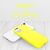 NALIA Neon Handy Hülle für iPhone 12 / iPhone 12 Pro, Slim Case Schutz Cover TPU Gelb