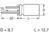 Elektrolytkondensator, 22 µF, 100 V (DC), ±20 %, radial, RM 5 mm, Ø 8.7 mm