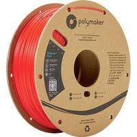 Polymaker PA02004 PolyLite 3D nyomtatószál PLA műanyag 1.75 mm 1000 g Piros 1 db