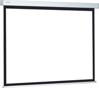 Compact Electrol WS 169x270 Matte White w/270x169cm View area, Matte White fabric & Wall Switch Projektionswände