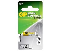 HIGH VOLTAGE 27A Blister with 1 battery. 12V For products like car remotes and lighters. Also known as LR27A / E27 / A28Household Batteries