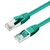 CAT6A S/FTP 0.25m Green LSZH Shielded Network Cable, LSZH, AWG26 CU Netzwerkkabel