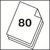 Blockhefter, 80 Blatt, silber LEITZ 5551-00-84