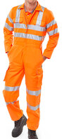 B SEEN Railspec GO/RT Overall oranje 54