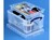 Really Useful Box Opbergbox Met Verdeler, 395 x 255 x 155 mm, Transparant