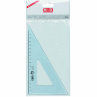 Zeichendreieck 60 Grad 23cm rauchtransparent Skala 18cm