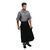 Chef Works Unisex Professional Apron in Black Size 840x710mm