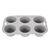 Vogue Flexible Silicone Muffin Pan 6 Cup 40(H) x 162(W) x 240(D)mm
