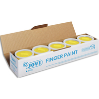 JOVI Bouteille de 500 ml de gouache au doigt couleur jaune - produit supprimé à épuisement du stock