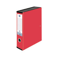 BANNER BOX FILE FOOLSCAP RED