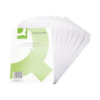 Q-Connect C5 Envelopes Pocket Self Seal 90gsm White (Pack of 500) KF02719
