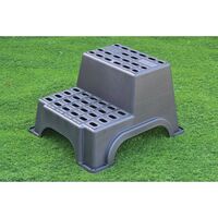 Heavy duty plastic safety step up stool