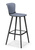 Wechselpolster Sedus se:spot stool, Sitz-Lehnen-Polster, graublau