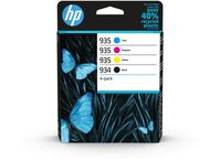 HP 934 fekete/935 cián/magenta/sárga tintapatron csomag (6ZC72AE)