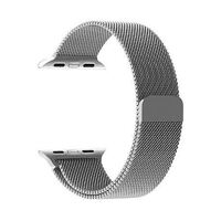 Mybandz Apple Watch 42/44mm Milánói fém óraszíj ezüst (APW421426)