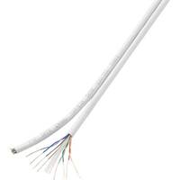 Hálózati kábel, CAT6 U/UTP DUPLEX 100m fehér, Tru Components