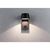 LED Außenwandleuchte CAPEA, mit Bewegungsmelder, IP44, 230V, 5W 3000K 500lm 98°, Aluminium, Grau