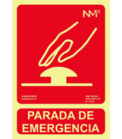 SEÑAL DE PARADA DE EMERGENCIA