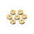 Toolcraft Brass Hexagonal Nuts DIN 934 M1.6 Pack Of 20