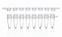 0.2ml PCR tubes strips of 8 PP with detached cap strips