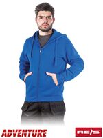 BLUZA OCHRONNA SMOKER_NXXL NIEBIESKI