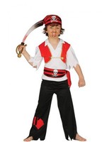 Disfraz de Pirata Harapiento para niño 5-6A