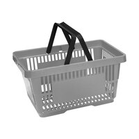 Shopping Basket / Picking Basket / Plastic Basket | 20 l grey similar to RAL 7035 300 mm 225 mm 430 mm 2