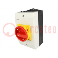 Switch: main cam switch; Stabl.pos: 2; 25A; OFF-ON; in housing