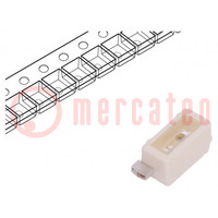 LED; SMD; 3010; zöld; 190÷610mlm; 56÷224mcd; 3,1x1,2x1,3mm; 120°