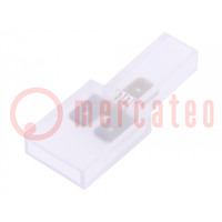 Connector: terminal block; 6.3x0,8mm connectors; max.75°C; 300V