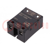 Relay: solid state; Ucntrl: 4÷30VDC; 25A; 24÷240VAC; SR1; 1-phase