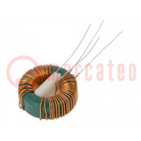 Inductance: bobine; THT; 4,7mH; 1A; 130mΩ; 230VAC; 17x6mm; -20÷50%