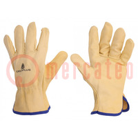Protective gloves; Size: 10; natural leather; FB149