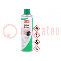 Protective coating; aluminium; spray; aluminium,zinc; 500ml