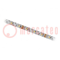 Programmable LED tape; RGB; 5050; 5V; LED/m: 60; 8mm; white PCB
