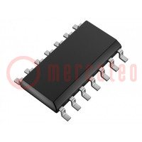 IC: operational amplifier; 1.3MHz; Ch: 4; SO14; 2.3÷5.5VDC