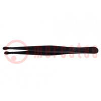 Tweezers; Blade tip shape: rounded,shovel; Tweezers len: 120mm