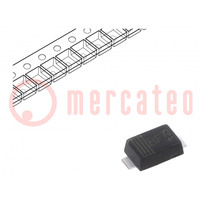 Diode: redressement Schottky; SMD; 40V; 3A; CFP3,SOD123W; 1,8W