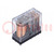 Relay: electromagnetic; DPDT; Ucoil: 12VAC; Icontacts max: 5A; PCB