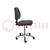 Chair; ESD; 420÷540mm; electrically conductive material