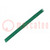 Insulating tube; fiberglass; green; -20÷155°C; Øint: 2.5mm