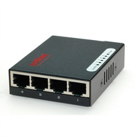 ROLINE Fast Ethernet Switch, Pocket, 5-Poorts