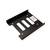 ROLINE montage adapter, 3,5 inch frame voor 1x 2,5 HDD/SSD, metaal, zwart