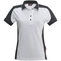 HAKRO Damen-Poloshirt 'contrast performance', weiß, Gr. XS - 6XL Version: XL - Größe XL