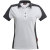 HAKRO Damen-Poloshirt 'contrast performance', weiß, Gr. XS - 6XL Version: M - Größe M