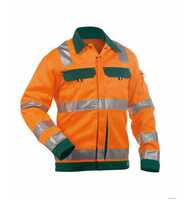Dassy Warnschutz Arbeitsjacke Dusseldorf Gr. XS orange/grün