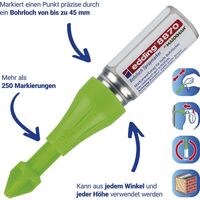 Produktbild zu Tieflochmarker Spray - Bohrlochmarker grün für 250 Markierungen + Pica Big Dry