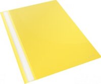 Skoroszyt plastikowy bez oczek Esselte Vivida, A4, do 160 kartek, żółty