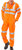 Beeswift Railspec Coveralls With Reflective Tape Size 44 Tall Orange