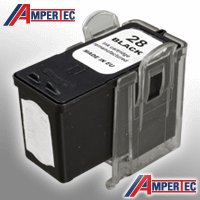 Ampertec Tinte ersetzt Lexmark 18C1428E 28 schwarz